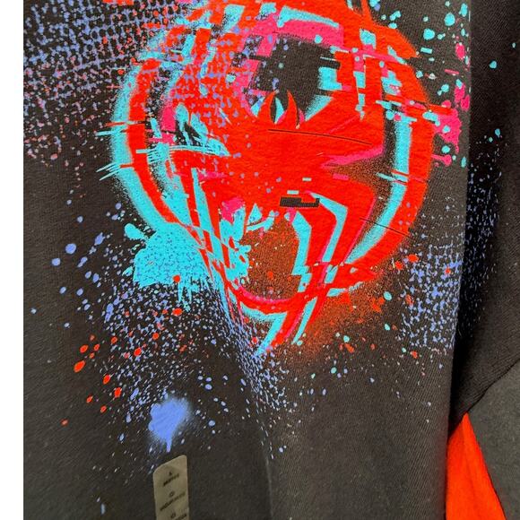 Disney Parks Spider-Man Across the Spider-Verse Pullover Hoodie Adult Large NWT - Picture 6 of 6